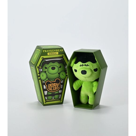 Deddy Bears Series 2 Frankenbear 7" Plush in Coffin Box Kreepy Cute - Picture 2 of 5